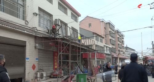 公安这个镇拆除违建31个