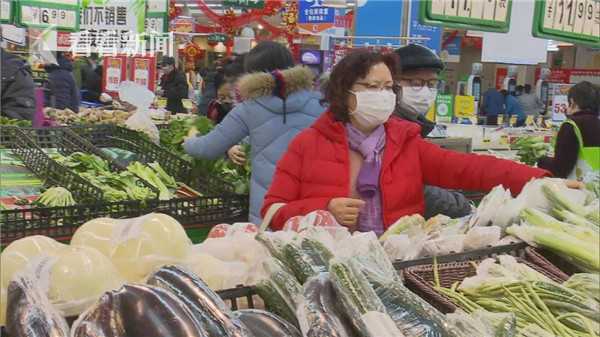视频 上海 主副食品供应有保障 卖场积极落实货源