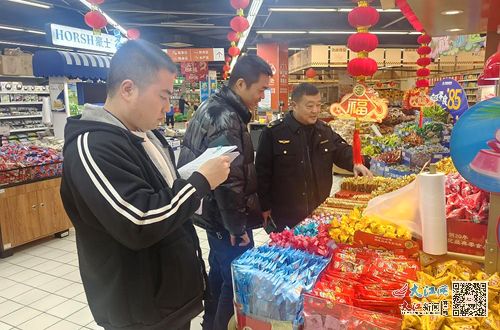 庐山市市场监督管理局开展春节前食品安全专项检查 图